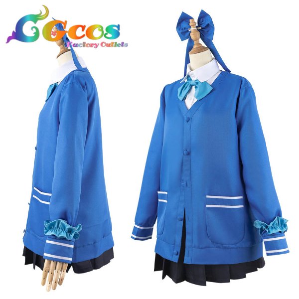 画像3: ブルーアーカイブ 飛鳥馬トキ コスプレ衣装 (3)