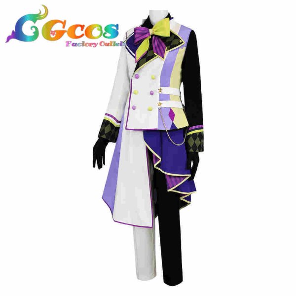 画像10: プロジェクトセカイ カラフルステージ!feat.初音ミク ワンダーランズ×ショウタイム 天馬司 鳳えむ 草薙寧々 神代類 初音ミク コスプレ衣装 (10)