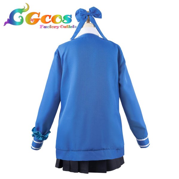 画像4: ブルーアーカイブ 飛鳥馬トキ コスプレ衣装 (4)