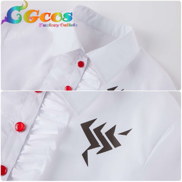 画像4: ブルーアーカイブ 火宮チナツ コスプレ衣装 (4)