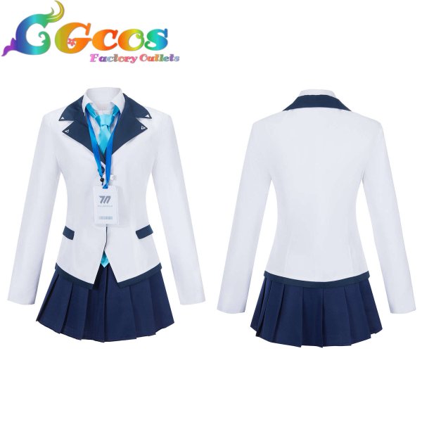 画像3: ブルーアーカイブ 黒崎コユキ コスプレ衣装 (3)