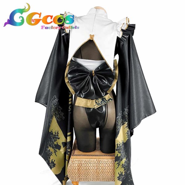 画像2: 勝利の女神:NIKKE ブラン ホワイトラビット コスプレ衣装 (2)