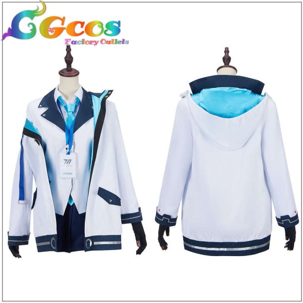 画像2: ブルーアーカイブ 黒崎コユキ コスプレ衣装 (2)