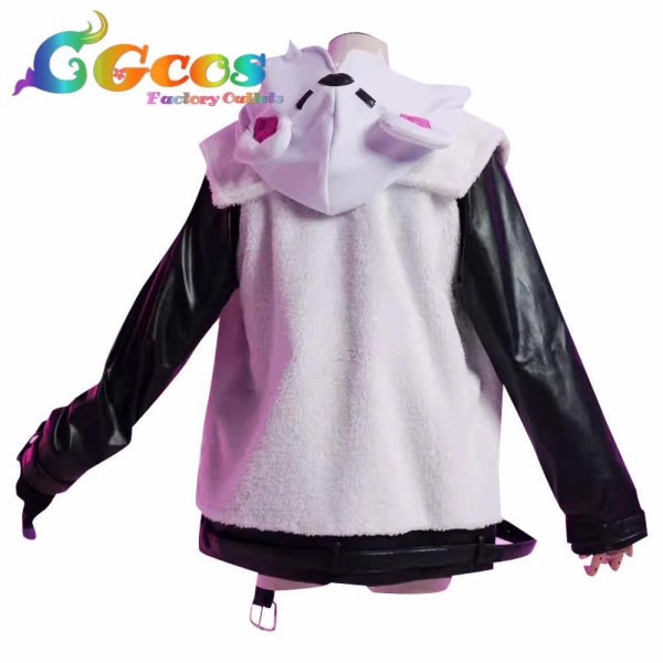 画像2: バーチャルYouTuber VTuber セレン龍月 Selen Tatsuki セレン熊衣装 コスプレ衣装 (2)