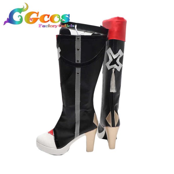 画像2: 崩壊：スターレイル　コスプレ靴　トパーズ　コスプレブーツ　コスプレ衣装 (2)