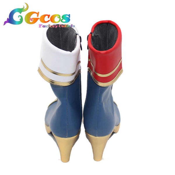 画像3: バーチャルYouTuber　Vtuber　コスプレ靴　月ノ美兎　FANTASIA　コスプレブーツ　コスプレ衣装 (3)