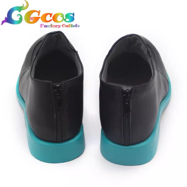 画像2: 崩壊：スターレイル　コスプレ靴　アベンチュリン　コスプレブーツ　コスプレ衣装 (2)