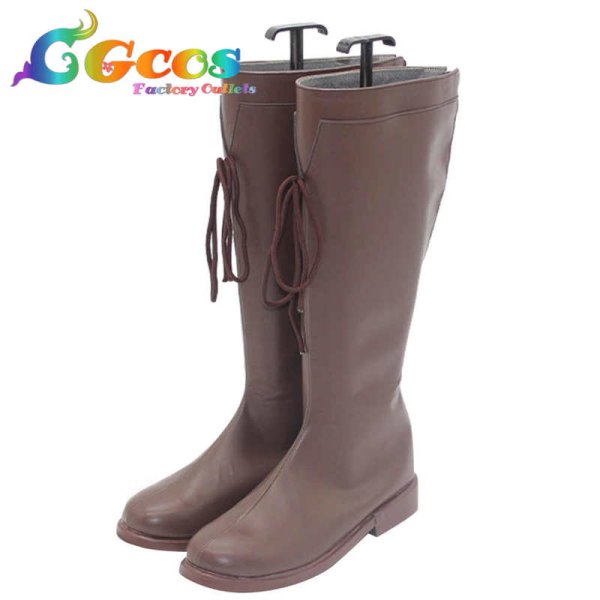 画像2: ひきこまり吸血姫の悶々 コスプレ靴 ヴィルヘイズ コスプレブーツ コスプレ衣装 (2)