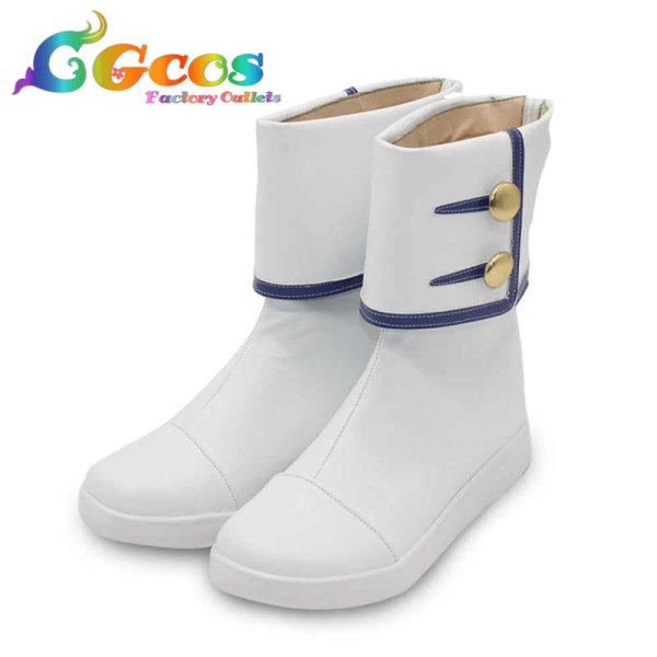 画像2: テイルズオブシンフォニア　コスプレ靴　コレット・ブルーネル　コスプレブーツ　コスプレ衣装 (2)