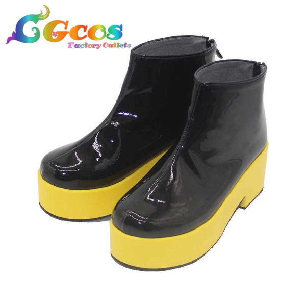 画像2: マジカルミライ 2023　鏡音リン　コスプレ靴　コスプレブーツ　コスプレ衣装 (2)