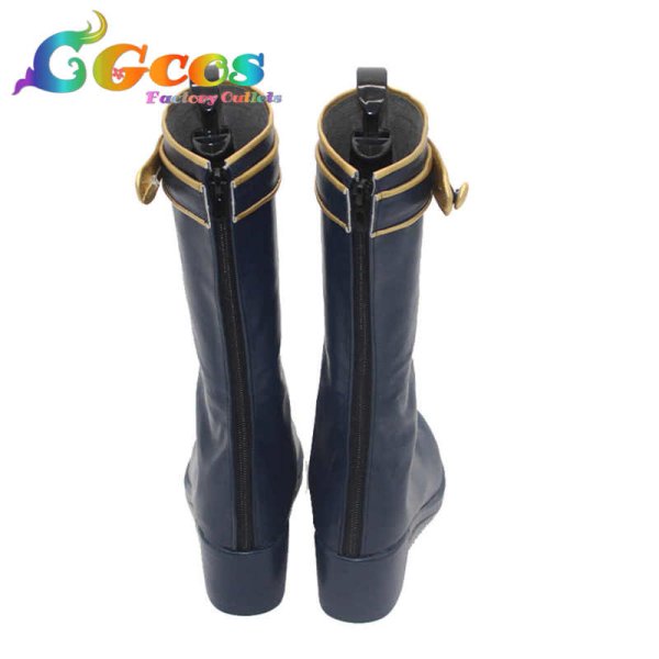 画像3: プロジェクトセカイ カラフルステージ!feat.初音ミク　コスプレ靴　ジェリーフィッシュ・タキシード　舞台裏の錬金術師　神代類　コスプレブーツ　コスプレ衣装 (3)