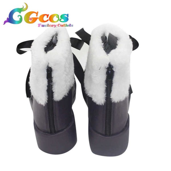 画像2: 原神　げんしん　コスプレ靴　刻晴　海灯祭　私服　コスプレブーツ　コスプレ衣装 (2)