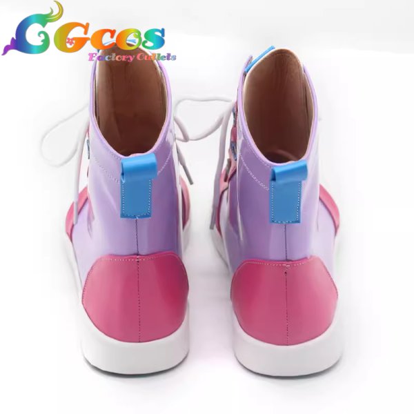 画像2: ブルーアーカイブ コスプレ靴 宇沢レイサ コスプレブーツ コスプレ衣装 (2)