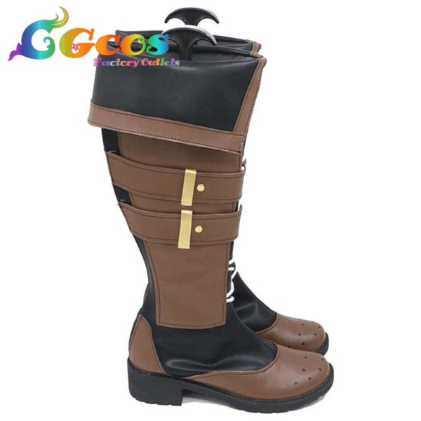 画像2: 無期迷途　Path to Nowhere　コスプレ靴　夏音　レイダース異想　コスプレブーツ　コスプレ衣装 (2)