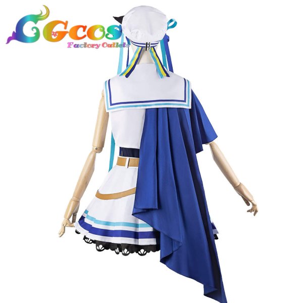 画像4: 「一部在庫あり」ウマ娘プリティーダービー ヴィブロス 勝負服 コスプレ衣装 (4)