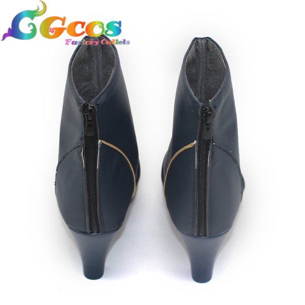 画像3: ブルーアーカイブ コスプレ靴 尾刃カンナ コスプレブーツ コスプレ衣装 (3)