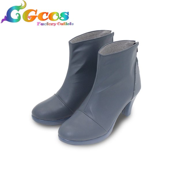 画像2: ブルーアーカイブ コスプレ靴 尾刃カンナ コスプレブーツ コスプレ衣装 (2)