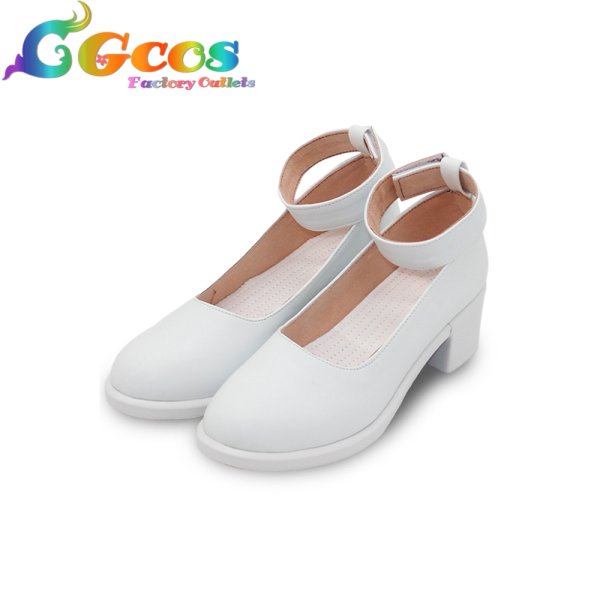 画像2: ブルーアーカイブ　コスプレ靴　蒼森ミネ　コスプレブーツ　コスプレ衣装 (2)