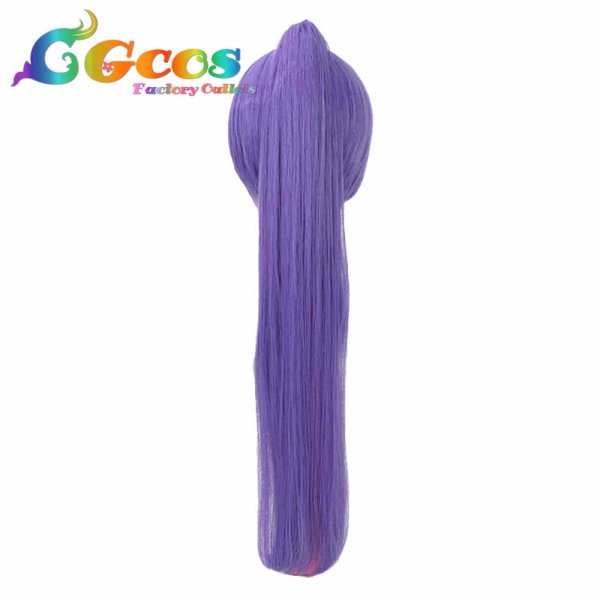 画像2: バーチャルYouTuber VTuber ウィッグ 常闇トワ 白衣装 コスプレ衣装 (2)