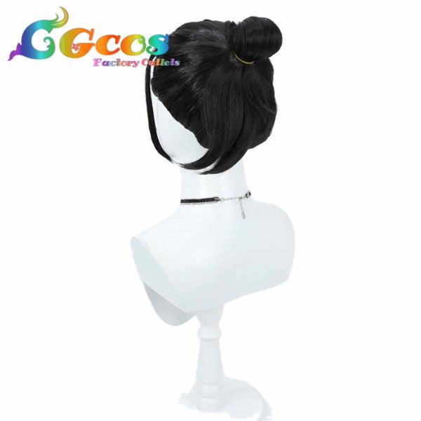 画像2: 呪術廻戦 2期 ウィッグ 夏油傑 コスプレ衣装 (2)