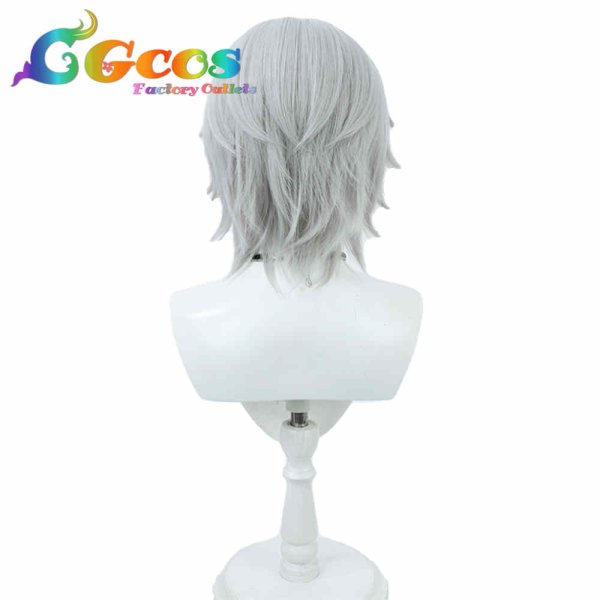 画像2: 家庭教師ヒットマンREBORN! ウィッグ 獄寺隼人 コスプレ衣装 (2)