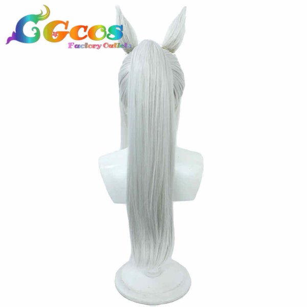 画像2: ウマ娘プリティーダービー ウィッグ ゴールドシップ 凱旋門 コスプレ衣装 (2)