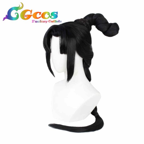 画像2: IdentityV 第五人格 ウィッグ 芸者 美智子 丹頂鶴 白 コスプレ衣装 (2)