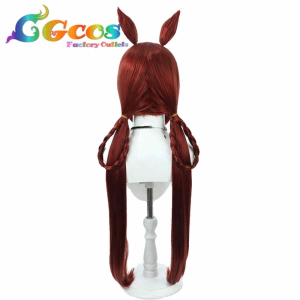 画像2: ウマ娘プリティーダービー　ウィッグ　スイープトウショウ　水着　コスプレ衣装 (2)