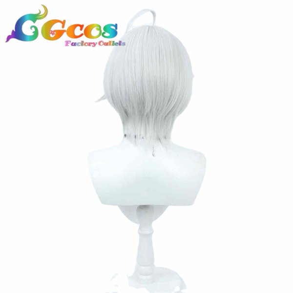 画像2: ブルーアーカイブ ウィッグ 旗見エリカ コスプレ衣装 (2)