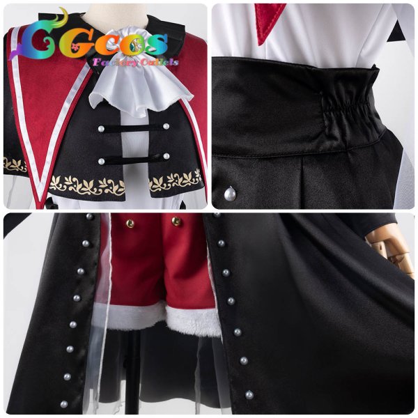 画像6: 「一部在庫あり」BanG Dream! It's MyGO!!!!!  Ave Mujica Perdere Omnia モーティス 若葉睦 コスプレ衣装 (6)