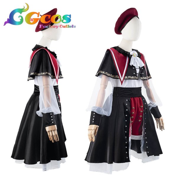 画像3: 「一部在庫あり」BanG Dream! It's MyGO!!!!!  Ave Mujica Perdere Omnia モーティス 若葉睦 コスプレ衣装 (3)