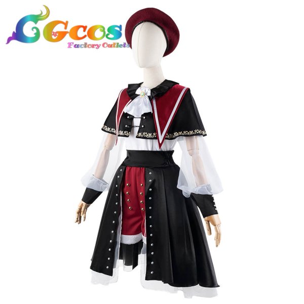 画像2: 「一部在庫あり」BanG Dream! It's MyGO!!!!!  Ave Mujica Perdere Omnia モーティス 若葉睦 コスプレ衣装 (2)