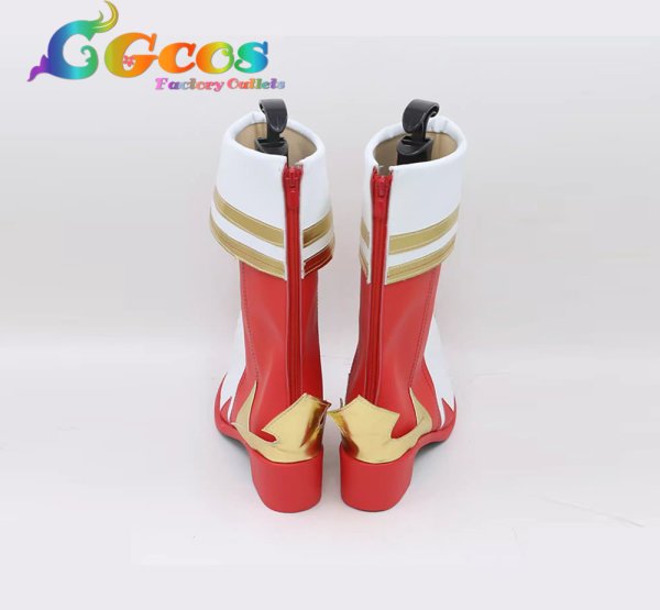 画像2: ゼノブレイド2　コスプレ靴　ニア　コスプレブーツ　コスプレ衣装 (2)