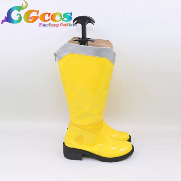 画像4: 王様戦隊キングオージャー　コスプレ靴　ヒメノ?ラン　カマキリオージャー　コスプレブーツ　コスプレ衣装 (4)