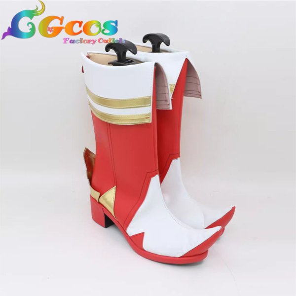 画像3: ゼノブレイド2　コスプレ靴　ニア　コスプレブーツ　コスプレ衣装 (3)