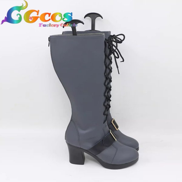 画像4: アークナイツ　コスプレ靴　サイリーチ　Saileach　音律聯覚2022　コスプレブーツ　コスプレ衣装 (4)