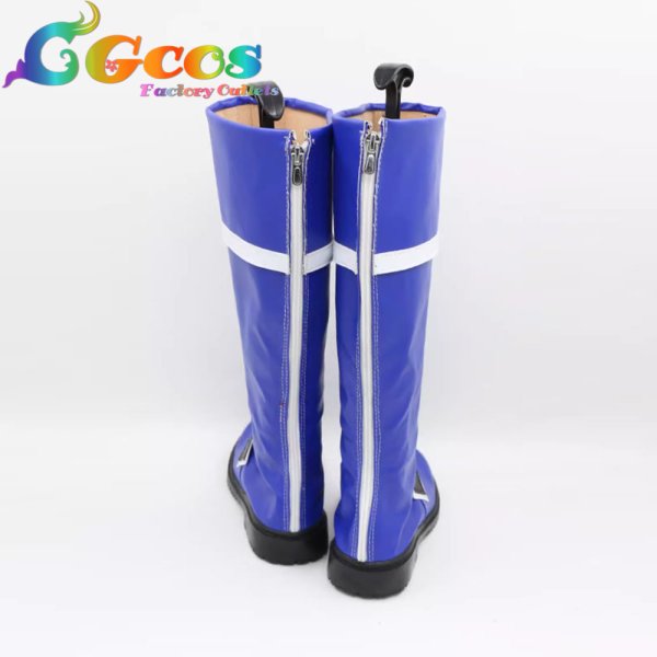 画像4: 超次元ゲイム ネプテューヌ　コスプレ靴　アイエフちゃん　コスプレブーツ　コスプレ衣装 (4)