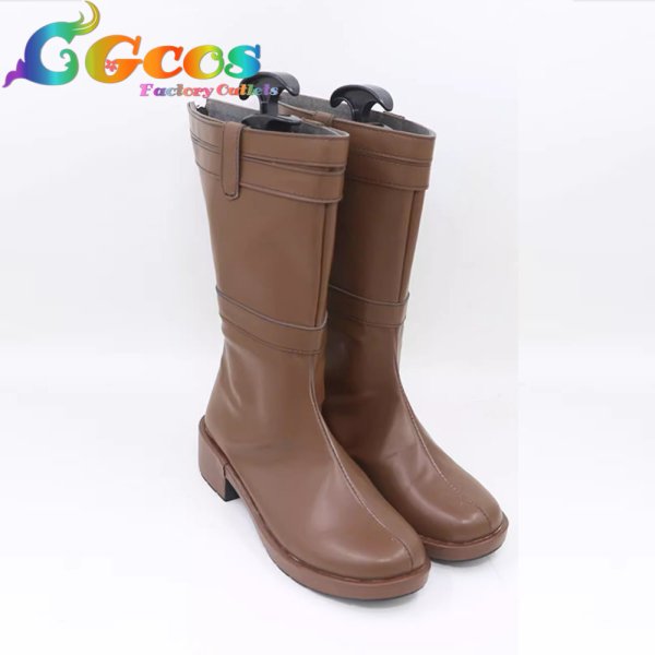 画像4: 葬送のフリーレン　コスプレ靴　フリーレン　コスプレブーツ　コスプレ衣装 (4)