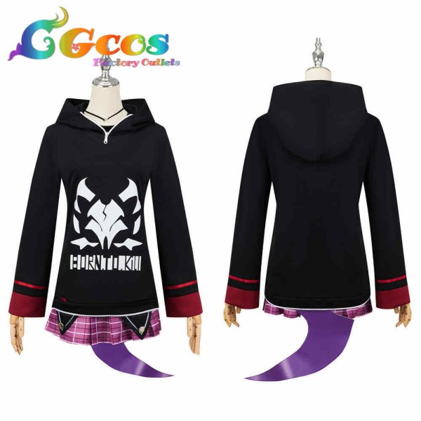 画像2: ブルーアーカイブ 鬼方カヨコ コスプレ衣装 (2)