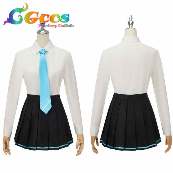 画像3: ブルーアーカイブ　花岡ユズ　コスプレ衣装 (3)