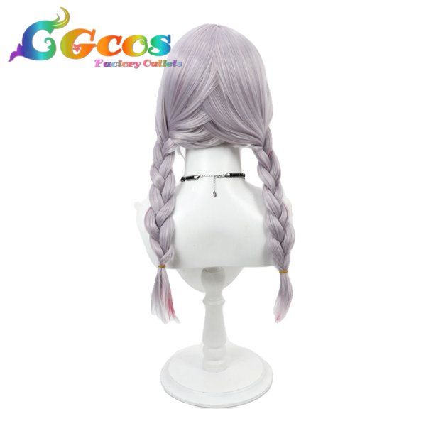 画像2: バーチャルYouTuber VTuber ウィッグ 兎咲ミミ コスプレ衣装 (2)