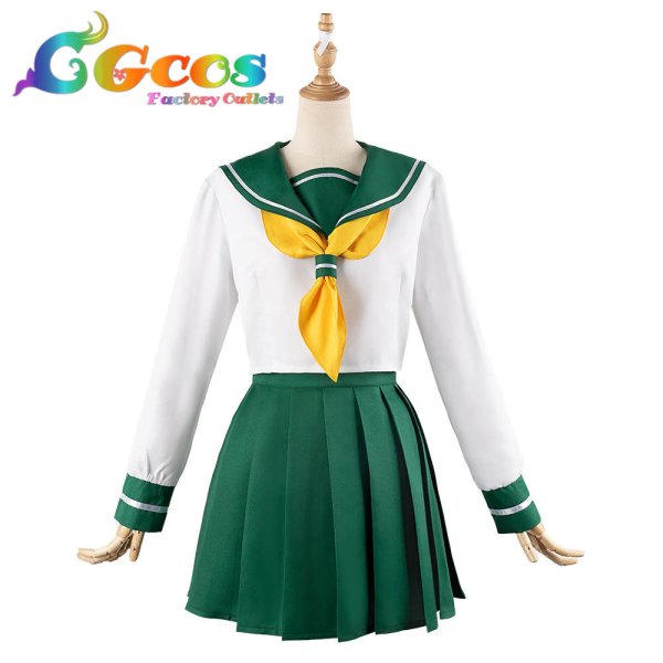 画像3: 魔法少女にあこがれて 花菱はるか 柊うてな 制服 セーラー服 コスプレ衣装 (3)