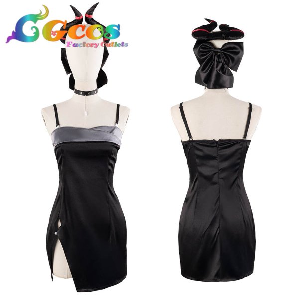 画像5: 「一部在庫あり」ブルーアーカイブ 鬼方カヨコ ドレス コスプレ衣装 (5)