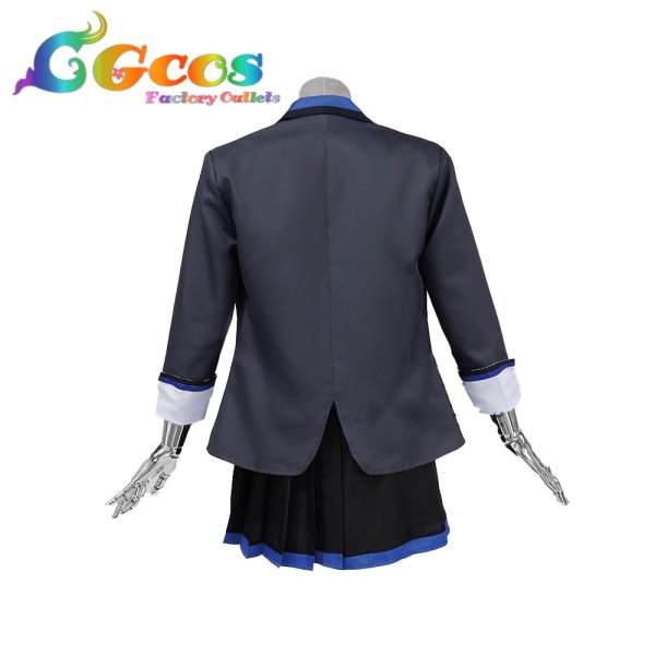 画像2: プロジェクトセカイ カラフルステージ!feat.初音ミク　クール・ロック・スクーラー　星乃一歌　コスプレ衣装 (2)