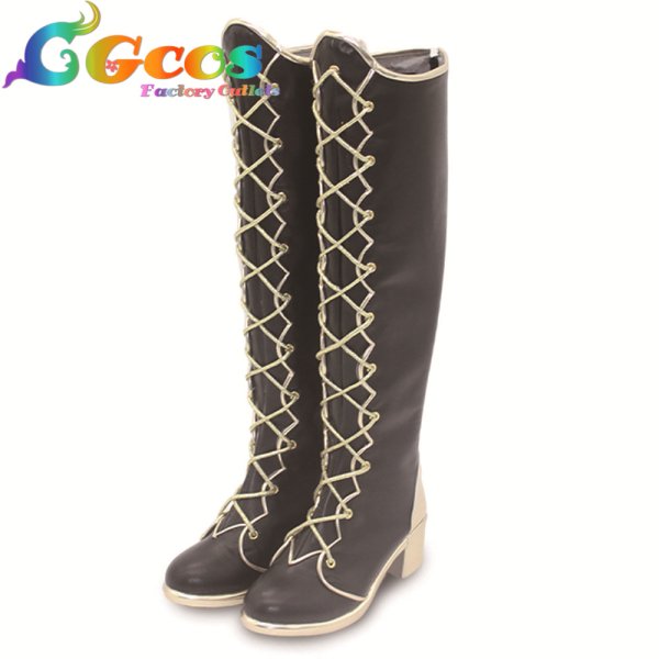 画像2: ポムフィオーレ寮　ルーク・ハント　Rook Hunt　マスカレードドレス　コスプレ靴　コスプレブーツ　コスプレ衣装 (2)