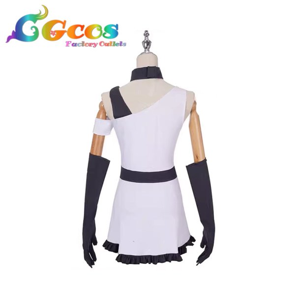 画像2: ハズビンホテル Hazbin Hotel バギー Vaggie コスプレ衣装 (2)