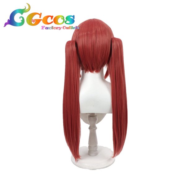 画像2: ブルーアーカイブ ウィッグ 赤司ジュンコ コスプレ衣装 (2)