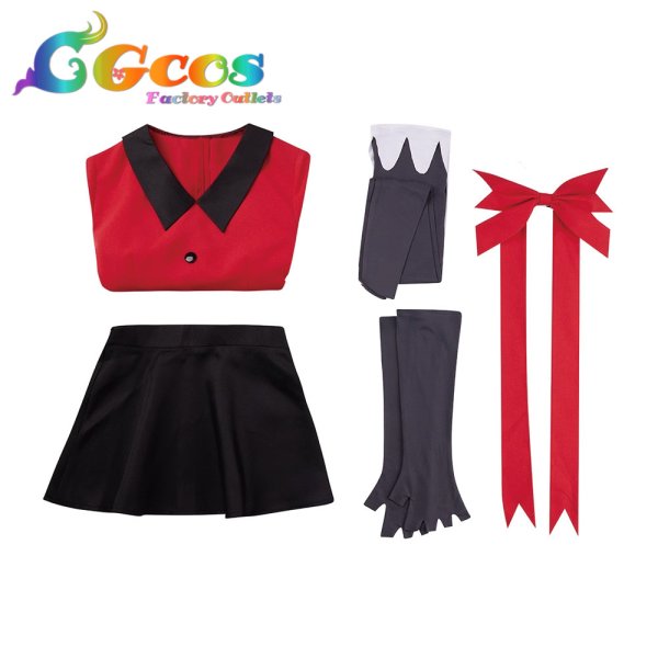 画像3: ハズビンホテル Hazbin Hotel バギー Vaggie 新バージョン コスプレ衣装 (3)