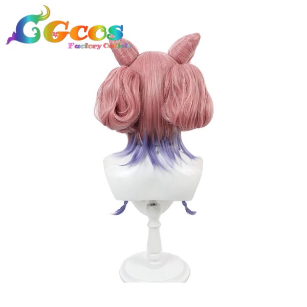 画像2: アークナイツ  ウィッグ U-Official ユーリカ コスプレ衣装 (2)