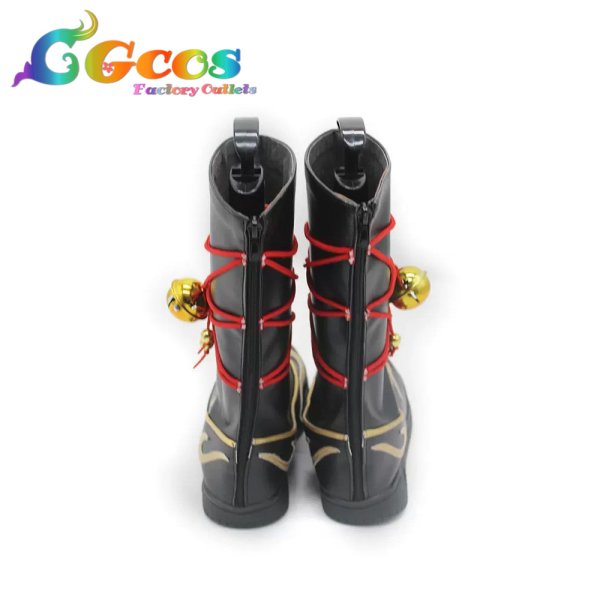 画像3: IdentityV 第五人格　コスプレ靴　曲芸師　マイク・モートン　祈雨珠　コスプレブーツ　コスプレ衣装 (3)